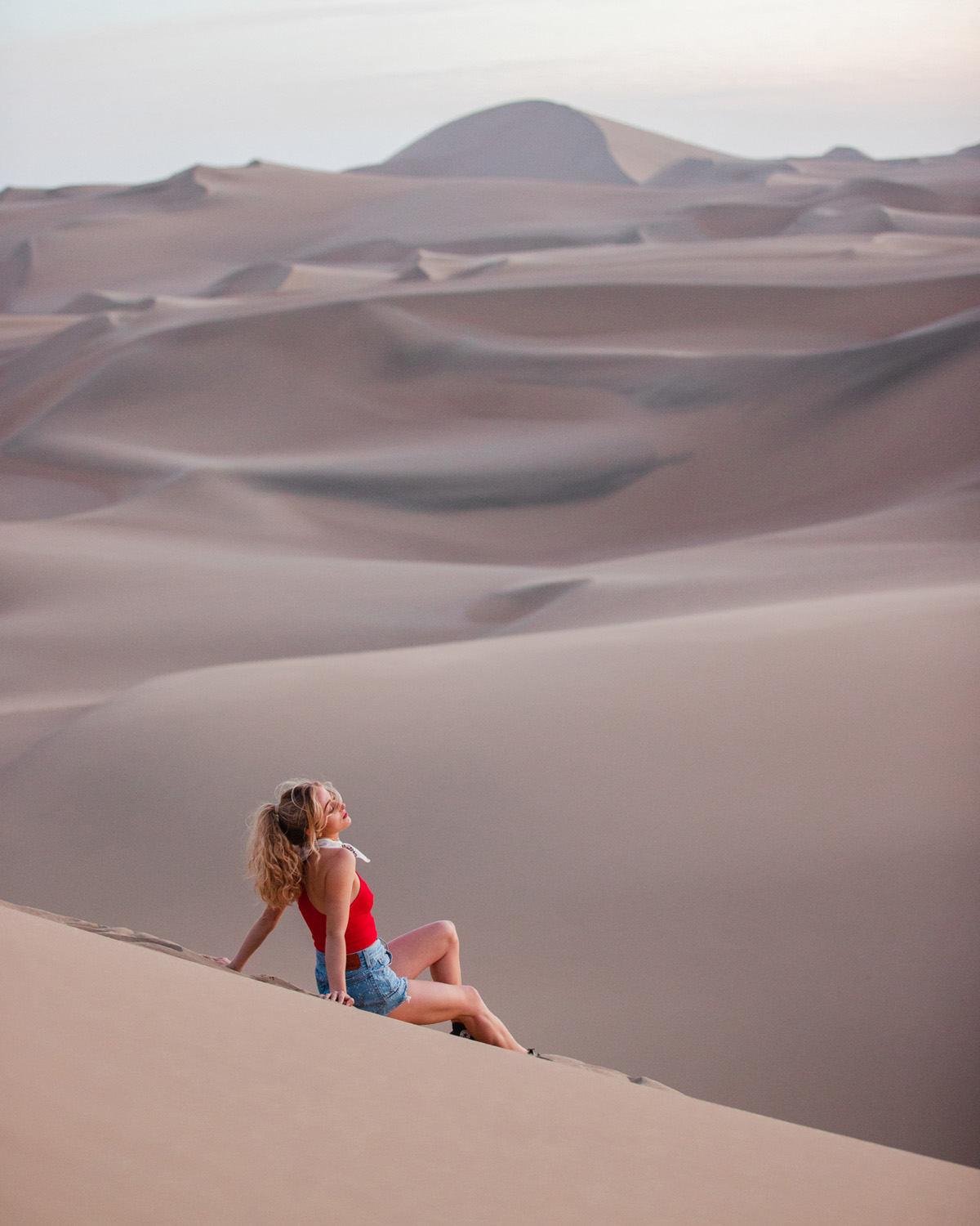 peru sand dunes