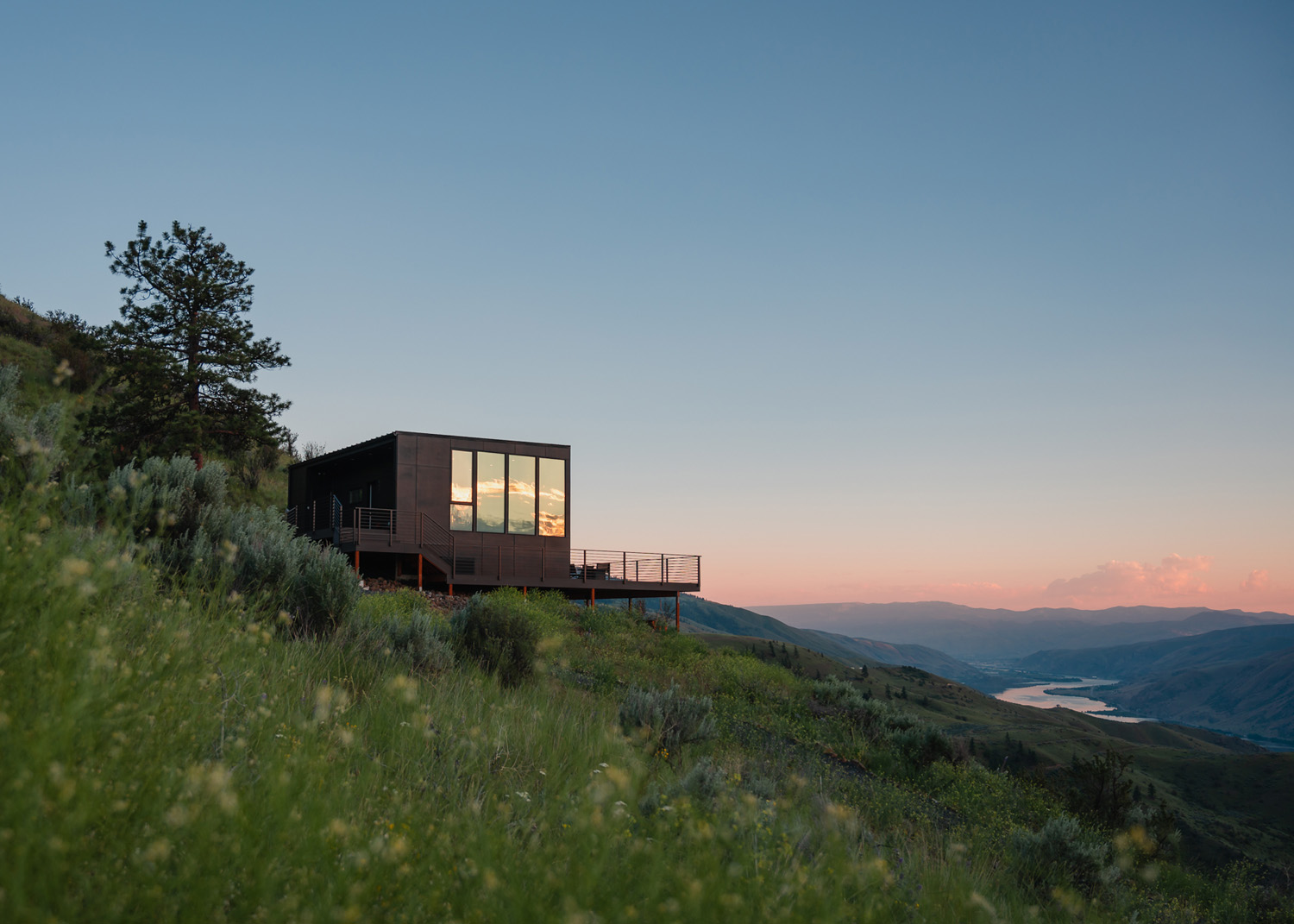 romantic cabins in washington state