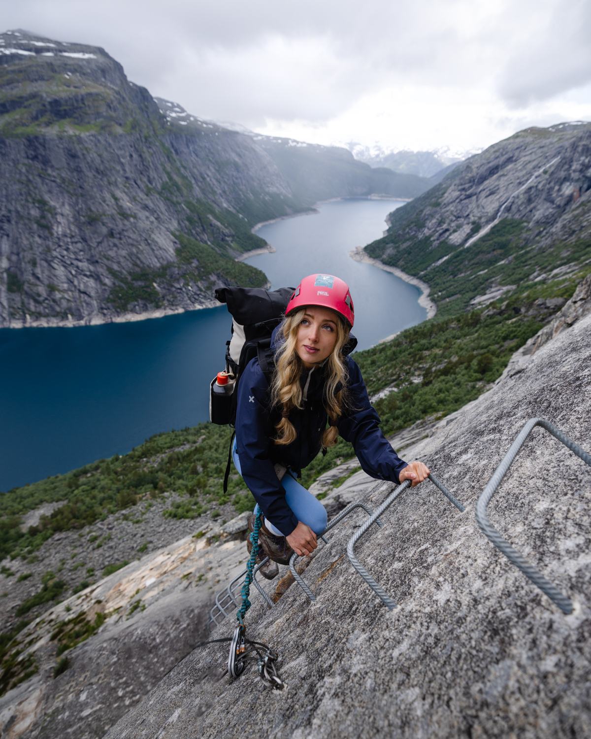 how hard is trolltunga via ferrata