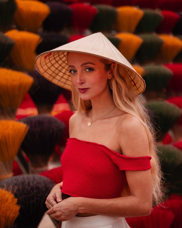 When you think you’re visiting an authentic Vietnamese Incense village but it’s actually just a parking lot with photo props….😂

📸 with @heykelseyj 💕